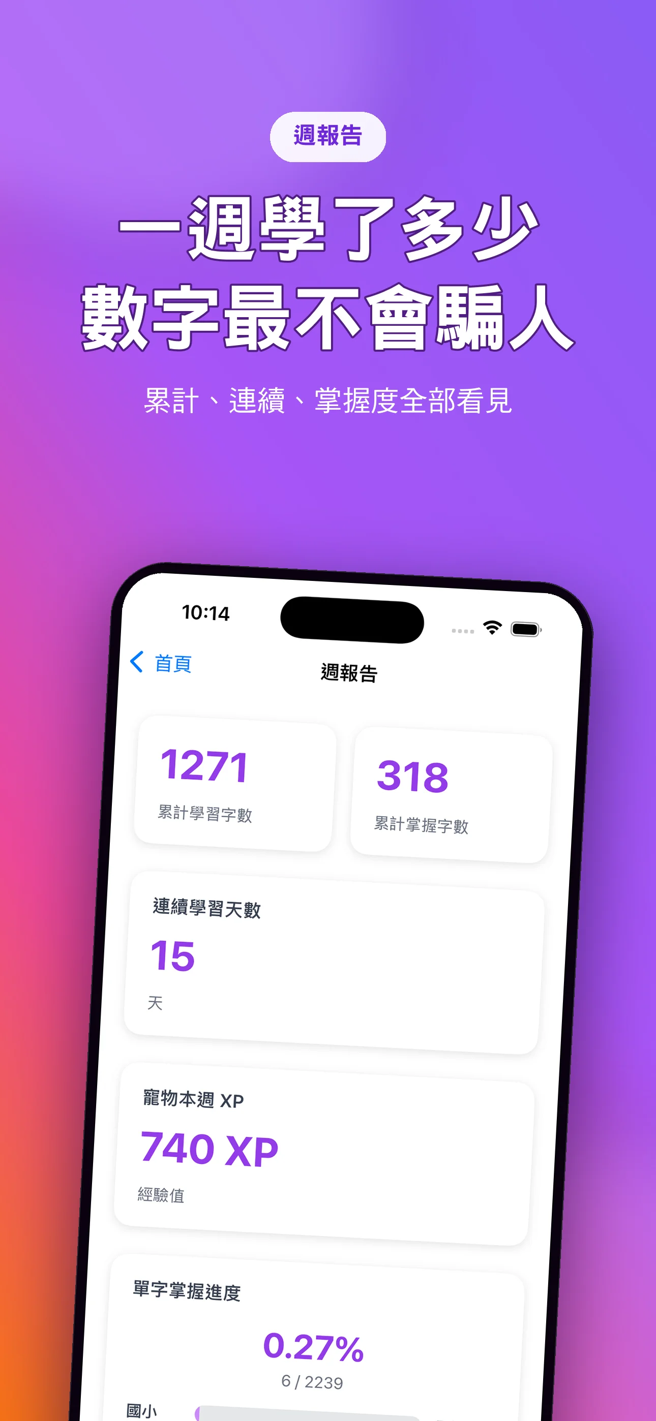 週報告